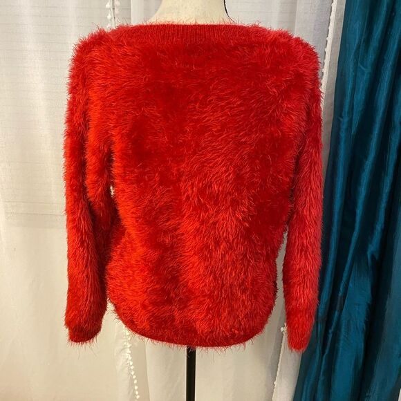 Coca-Cola vintage teddy bear red sweater, M - Picture 2 of 7
